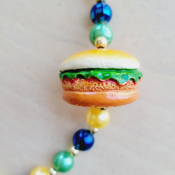 Jimmy Buffet Cheeseburger in Paradise Necklace - Picture 4 of 9